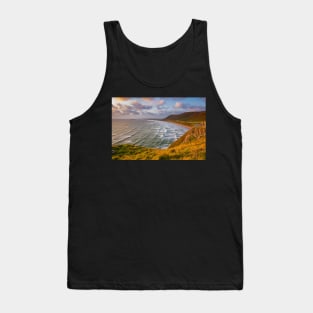 Rhossili Bay, Gower, Wales Tank Top